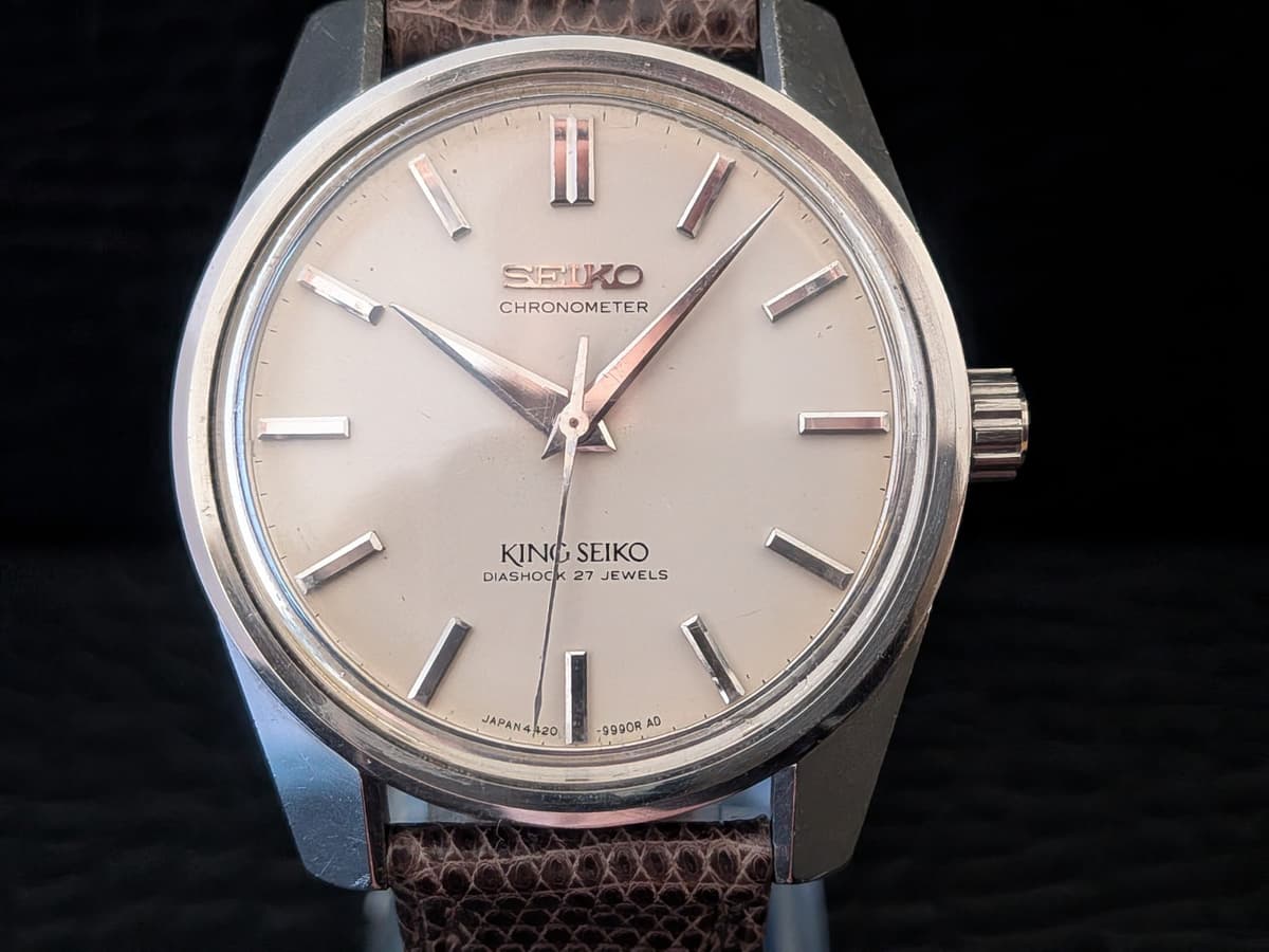 king seiko 4420 9990 chronometer vintage