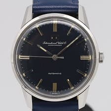 IWC Schaffhausen 1851ABC0901520 Blue Dial Mens Watch Timepiece Authentic