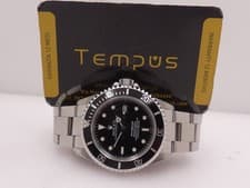 ROLEX SEA-DWELLER 4000 16600 YEAR 1999 JUST SERVICED AUTOMATIC STEEL WATCH