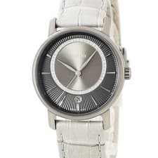Rado RADO Diamaster Diamonds R14064715 Gray Date Ladies Watch Quartz Gray