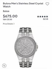 Bulova Men's Octava Quartz Watch Stainless Steel, Silver Tone, Crystal