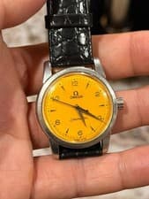 OMEGA Seamster Manual Wind 2759/2761 Refinished Dial Vintage 34mm Watch - RUNS