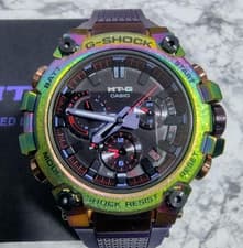 CASIO G-SHOCK MT-G MTG-B3000PRB-1AJR Aurora Oval rainbowIP Bluetooth Atomic