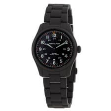 Hamilton Khaki Field Automatic Black Dial Men's Watch H70215130