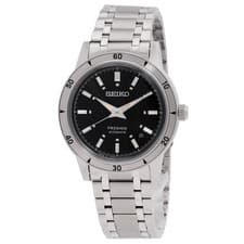 Seiko Presage Automatic Black Dial Men's Watch SRPL09J1