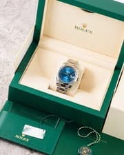 Rolex Datejust  41 - 2021 - 41mm - Azzuro (Discontinued) - 126334 - Full Set