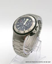 Movado 84.C5.1896.1 Series 800 Chrono 45 mm Blue Dial Steel Quartz Men's Watch