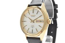 【EXC+5】Seiko King Seiko 5626-7113 Hi-Beat Auto Men's Watch Gold 35mm From JAPAN