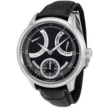 Maurice Lacroix MasterPiece Black Dial Men's Watch MP7268-SS001-310