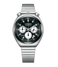 Citizen TSUNO CHRONO AN3660-81E Bullhead Reverse Panda Black Men's Watch New