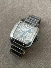 Cartier Santos Clear Men's Watch - WHSA0015
