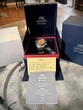 Orient M-FORCE Ref.EX00-CI CA 1st Gen, Titanium 21 Jewels Rare, Excellent, USA