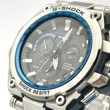 Casio G-Shock MTG-G1000D-1A2JF Radio Solar Bluetooth Blue Dial Men's Box Used