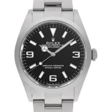 ROLEX Explorer 36 124270 black Random Number second hand mens