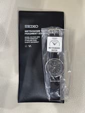 Seiko Metronome Watch Fragment Edition Black Men`s 84-J27 NEW