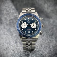 Tudor Black Bay Chrono 79360B Blue Dial Jubilee "Blue Boutique"