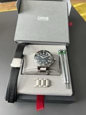 Oris Aquis Men's Black Watch - 01 733 7732 4134-07 8 21 05PEB