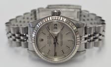 Rolex Datejust Steel & White Gold Ladies Watch Full Set Reference 79174