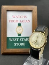 [Near Mint] Vintage Longines L4.720.2 Grande Classique Gold Dial Quartz JAPAN