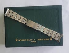 Rolex 100% genuine 19mm A (Circa 1976) 78350 oyster Bracelet,Vintage Unpolished