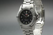 [N MINT] TAG HEUER Professional 200m 962.006F-2 Black Dial Quartz Men's Watch