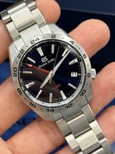 Grand Seiko Sport Collection GMT Quartz, Blue Dial SBGN029