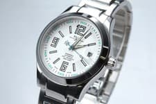 [ w/Box ] BALL Engineer II NM1020C Anti-Magnetic White Date Automatic Mens Watch
