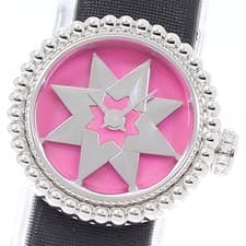 DIOR CD040112 La Mini Di Do Dior Diamond Ruse Quartz Ladies Excellent Condition