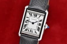 2023 Cartier Tank Must Small Model Steel WSTA0042 4322 Full Set Engraved Back
