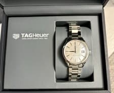 TAG Heuer Carrera Women's Quartz Watch Stainless Steel, Mother of Pearl Dial