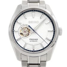 SEIKO Presage Sharp Edge Series 6R38 00A0 SARX097 Open Heart 100m Water Resistan