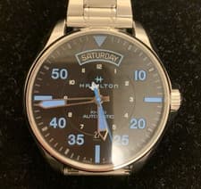 Hamilton Khaki Aviation Pilot Day-Date Air Zermatt H646250 Automatic Men's Watch