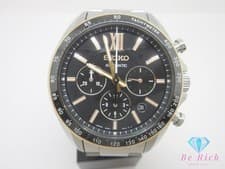 Excellent Condition Seiko Brightz Mechanical Chronograph Date Men s Watch SDGZ00
