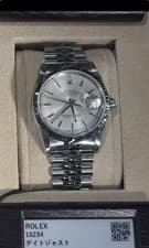 Rolex Datejust 16234 36mm Stainless Steel Jubilee Silver Dial White Gold Bezel