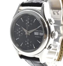 HAMILTON Daredevil H18516731  Vintage Automatic Linwood Chronograph Black Dial