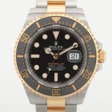 Rolex Sea-Dweller 126603 SS×YG SS×YG AT black dial