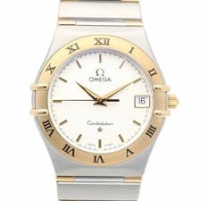 Omega Constellation Wristwatch Omega Stainless Steel Quartz Men s OMEGA Used