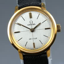 [Exc+5] Vintage OMEGA De Ville TOOL 101 515.007 Hand Winding Gold Women's Watch