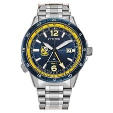 Citizen Men's Promaster Air GMT Automatic Blue Dial Watch - NB6044-54L NEW