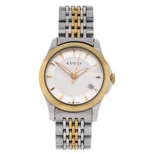 Gucci G-Timeless Quartz Watch Stainless Steel 27