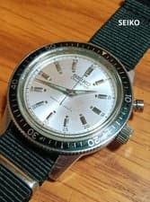 Seiko One-Push Chrono 5719-8980 Manual Winding Mens Watch