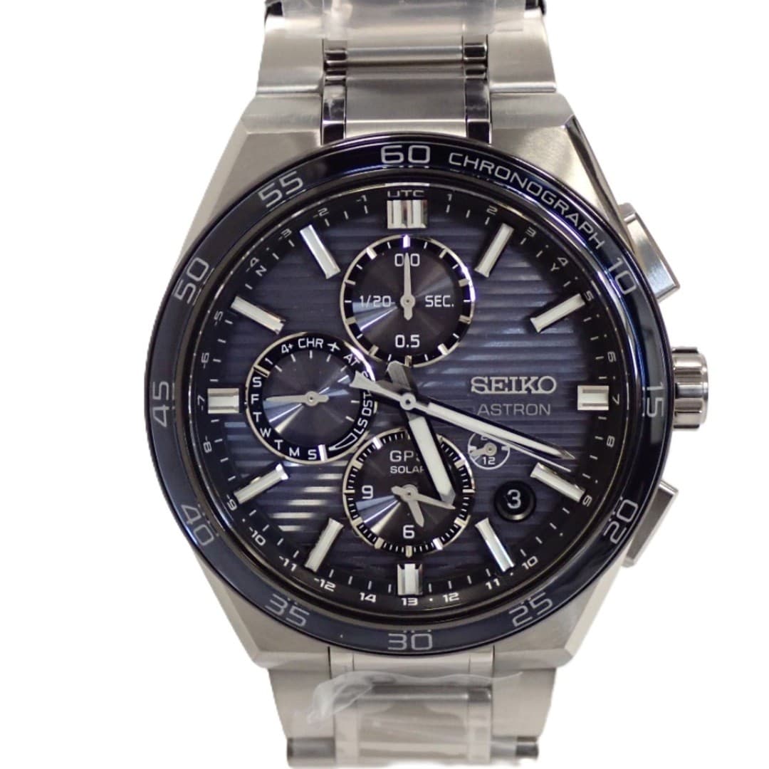 Seiko Astron Nexter SBXC175 GPS Solar Titanium 1.74in Case 7.48in Wrist