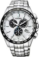 Watch Citizen Eco-Drive Direct Flight Chronograph CB5874-90A Men Silver Japan