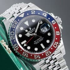 Rolex GMT-Master II Pepsi 2022 40mm Black Dial Cerachrom Jubilee 126710BLRO
