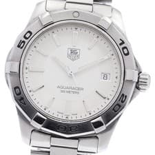 TAG HEUER WAP1111 Aquaracer Date Quartz Men's Watch From Japan G0419