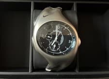 NIKE Triax Armored Chrono Stainless Steel Men's Watch Used