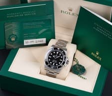 Rolex Submariner No Date 114060 40mm Black Ceramic FULL SET RARE 2020