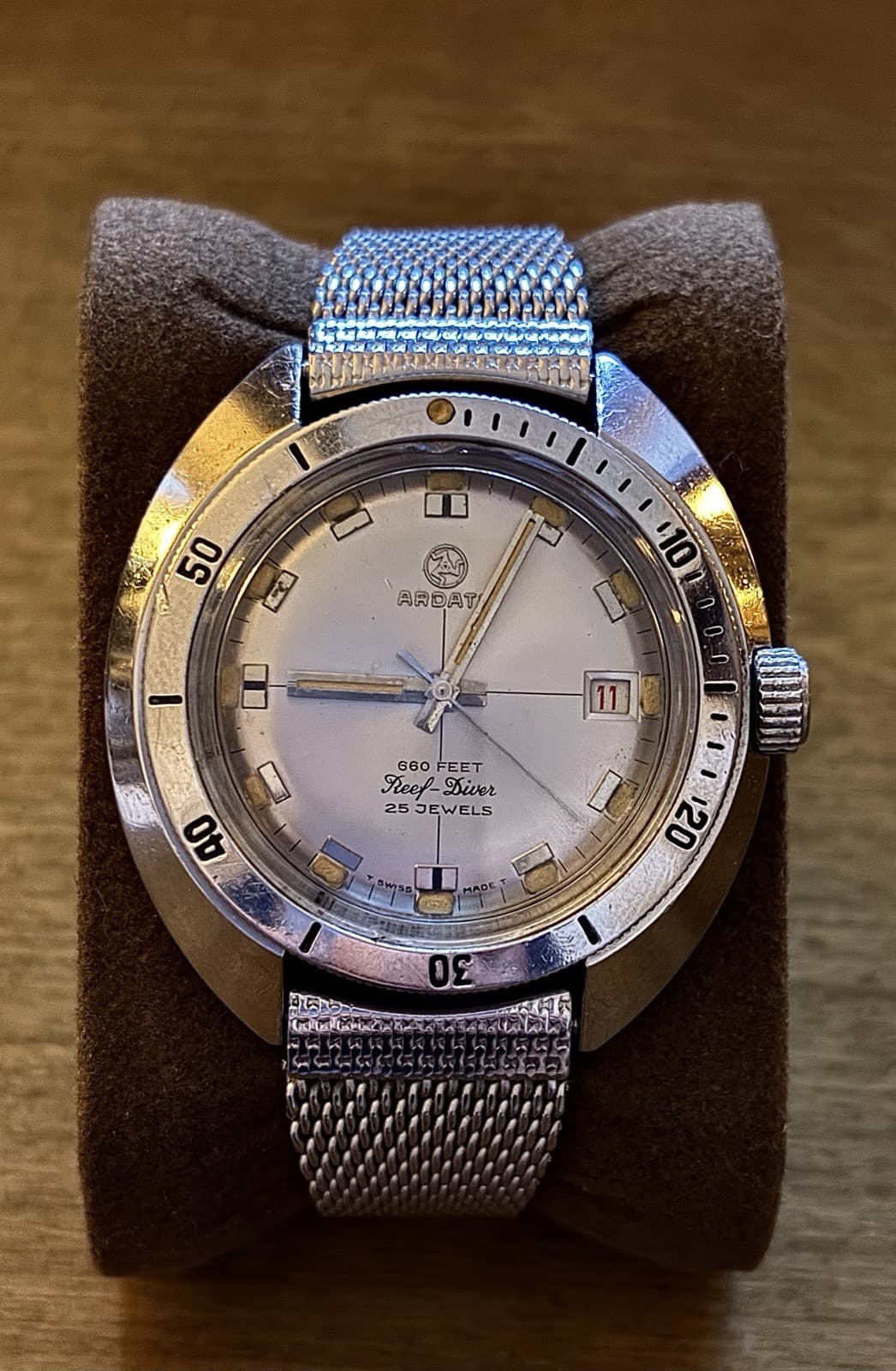 Very Rare Vintage Ardath Reef Diver 660 Automatic ETA 2452 Cal.