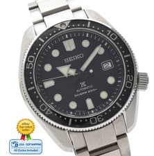 [NEAR MINT] SEIKO Prospex SBDC061 6R15-04G0 Black Automatic Men's JAPAN
