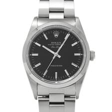 ROLEX Air-King 14000 black WATCH 722766